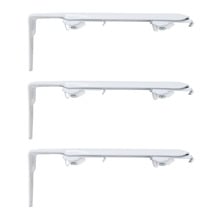Orion S-Fold Curtain Double Brackets (Set of 3)